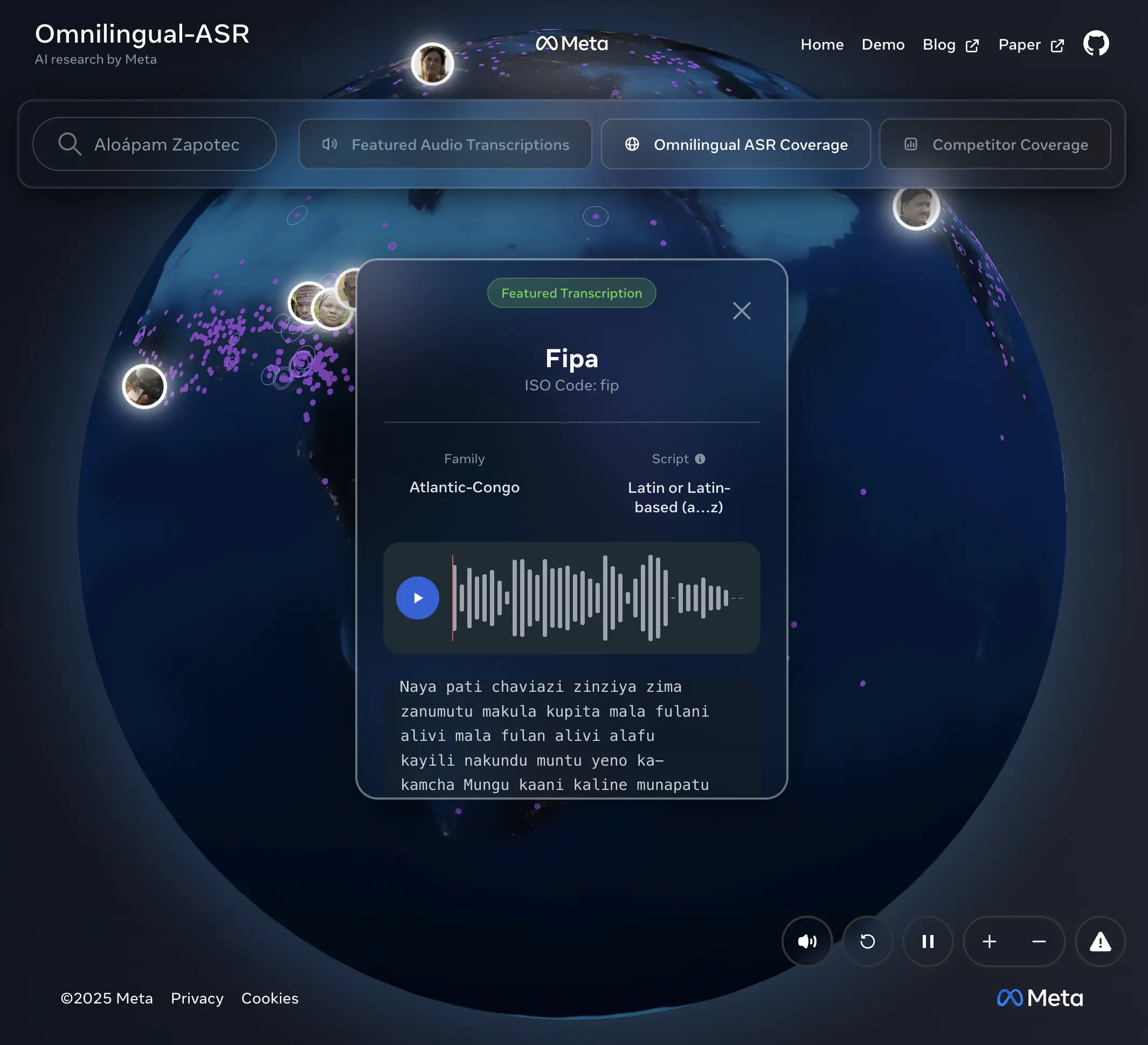 Omnilingual ASR Visualization